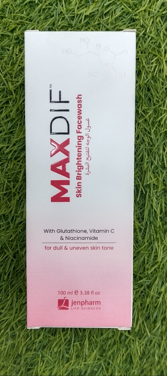 Jenpharm's Maxdif, Skin Brightening Face Wash